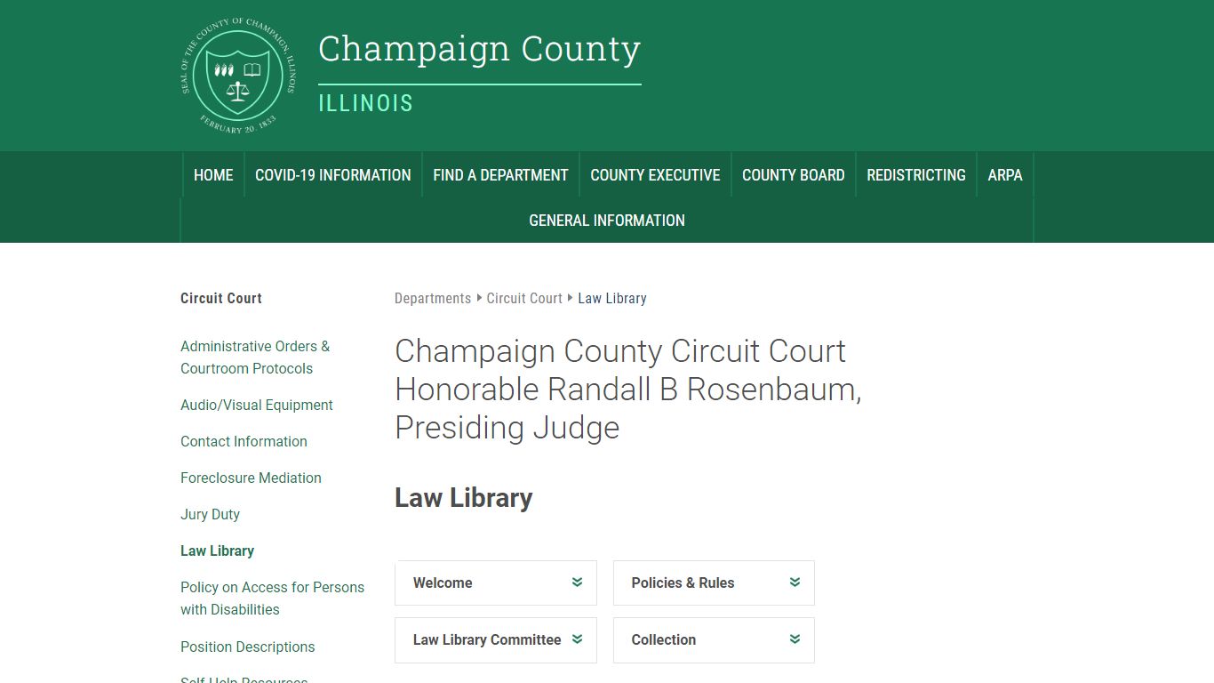 Circuit Court | Champaign County Illinois